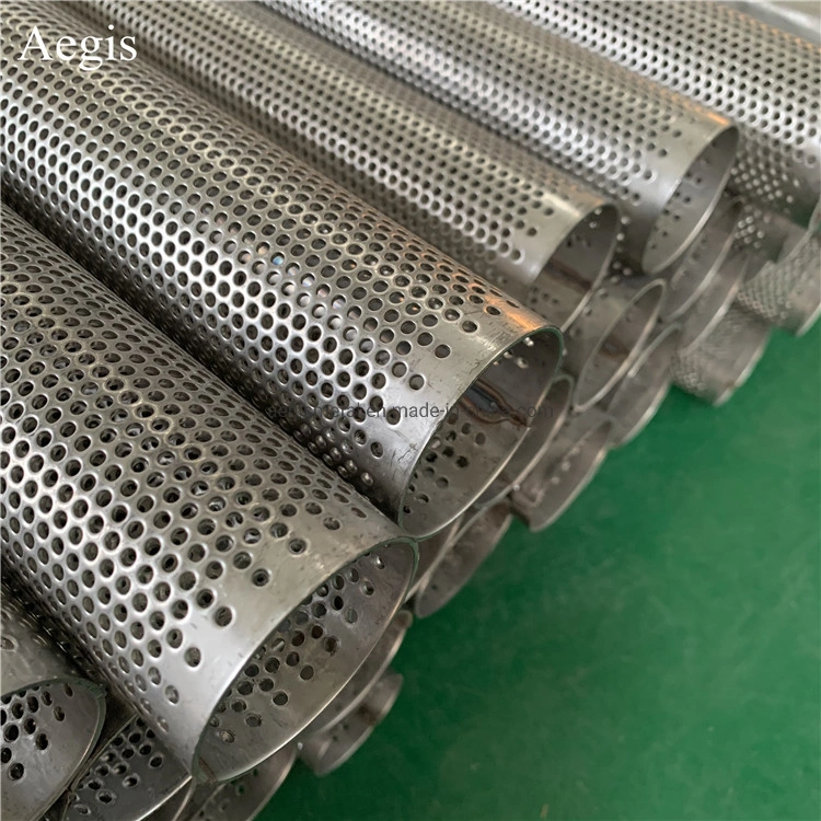 50mm Od Stainless Steel 304/316/316L Exhaust Perforated Tube/Pipe