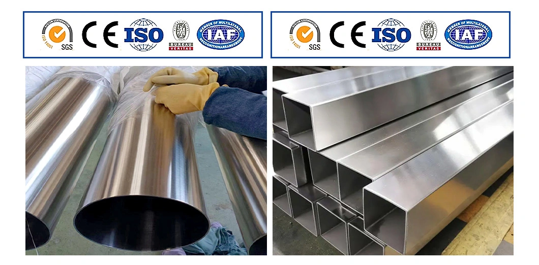 Food Grade Sanitary Pipe 304 316 316L Stainless Steel Seamless Tube