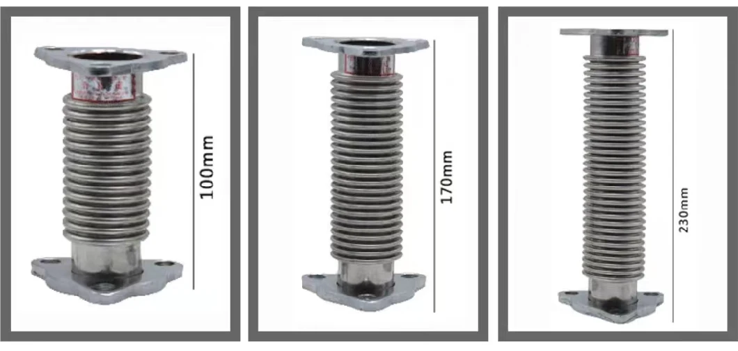 200mm Stainless Steel Triangular Flange Flexible Pipe