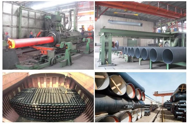 China ISO 2531 En 545 Class K9 C40 C30 C25 100mm Ductile Cast Iron Pipe Tube