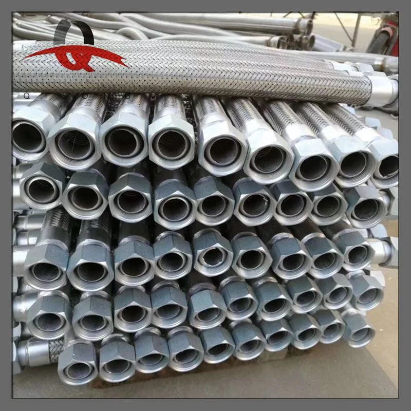 [Qisong] High Pressure Stainless Steel Corrugated Metallic Flexible Metal Tube