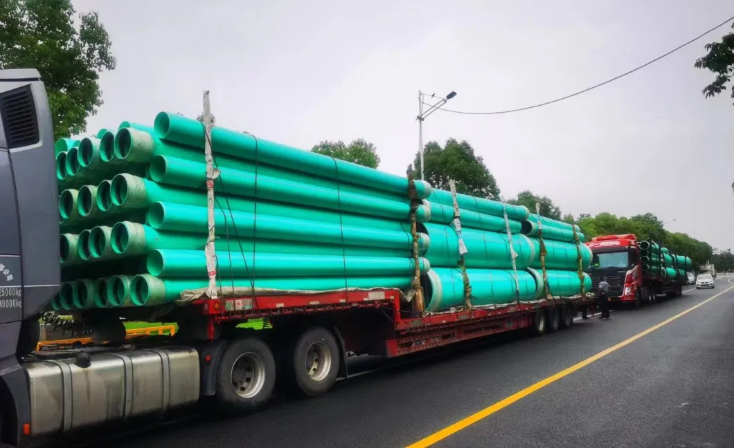 PVC-U Silencer Pipe PVC Pipe Single Wall Double Wall Hollow Pipe Manufacturers