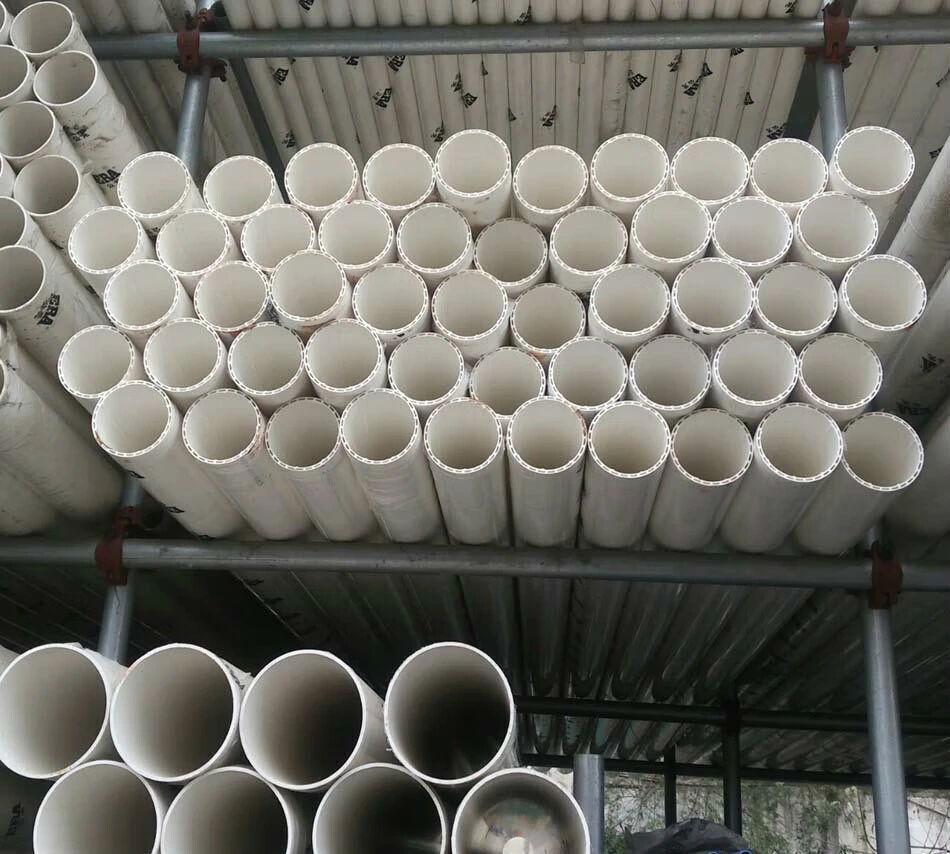 PVC Hollow Spiral Muffler Pipe for Building Water Drainage System