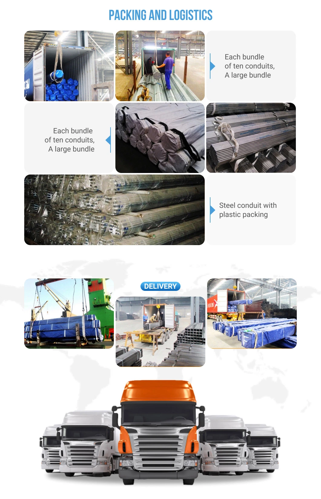 PVC Coated Gi Metal Steel Corrupted/Flexible Tube/Conduit/Pipe for Cable/Wire