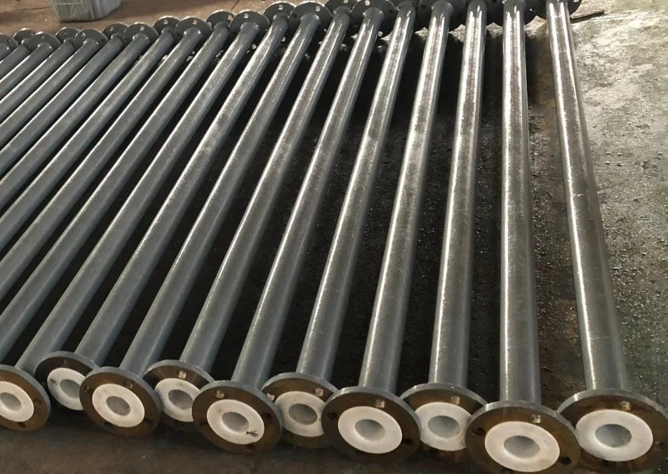 Industrial PTFE Lined Carbon Steel Stainless Steel Pipe