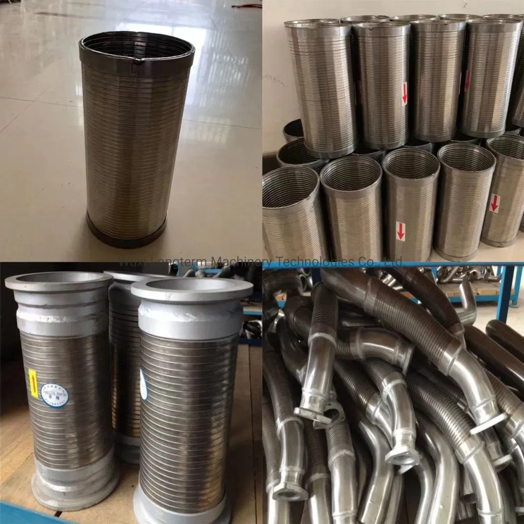 Inner Interlock Outer Braid Stainless Steel Exhaust Flexible Pipe/Bellow