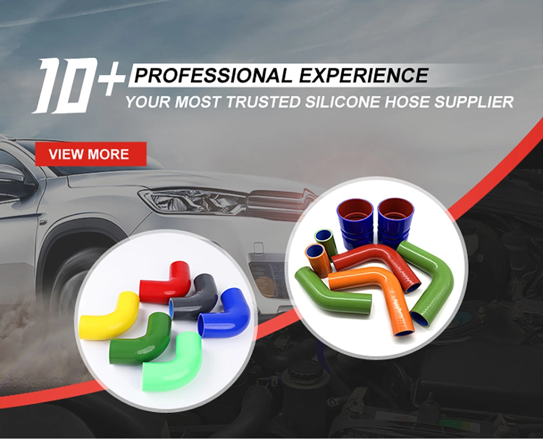 High Performance Radiator Silicone Flexible Tubes Turbo Universal Elbow Pipe