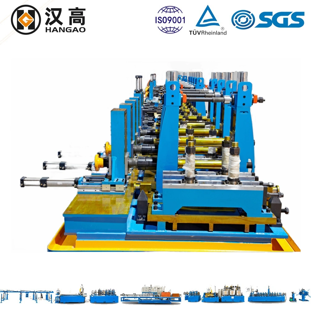 Stainless Steel Tube Food Grade Duct Making Line Welding Sanitary Pipe Machines