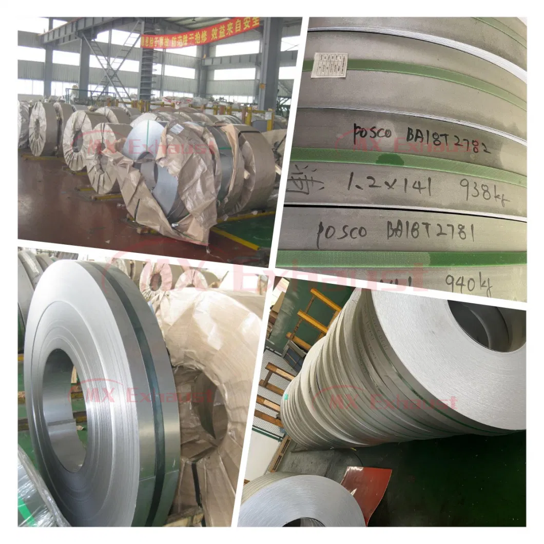 Chinese Dx53D As120 Aluminized Steel Tube 1.5mm Wall Thickness Cold Rolled and Punched Welded Cut Bended