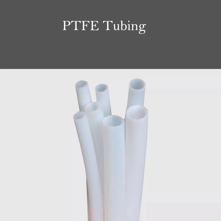 Natural White High Quality Flexible Wire Braided PTFE/ Plastic Hoses/Tube