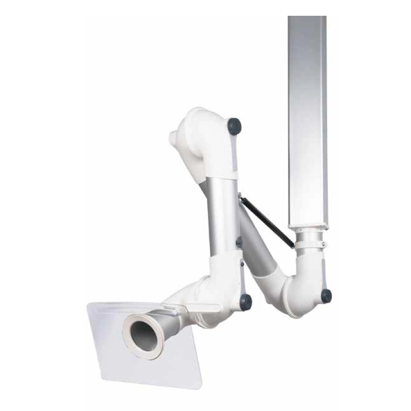 Ceiling Mounted Flexible Multi Joints Fume Extraction Arm Laboratory Fume Exhaust Lab Fitting Accessories