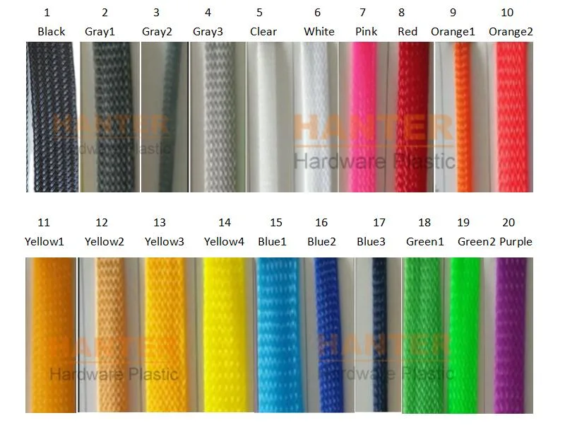 High Quality Wire Mesh Flexible Pet Expandable Sleeving Braided Mesh Tube for Wire Harness