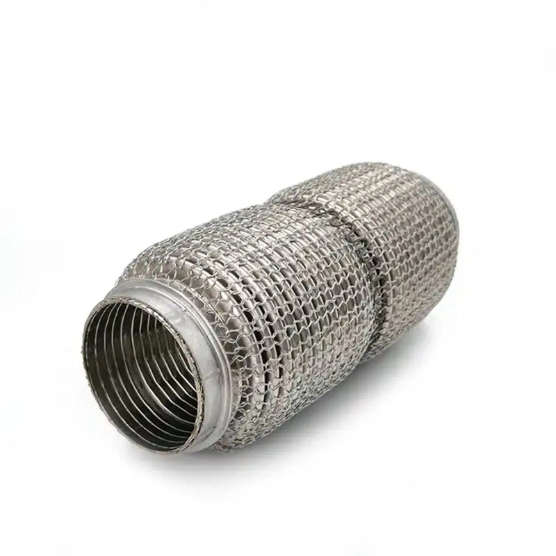 ID 2-1/2&quot; 65mm 2.5&prime; &prime; 304ss Stainless Steel Car Auto Muffler Engine Turbo Outer Braided Exhaust Pipe Automotive Parts