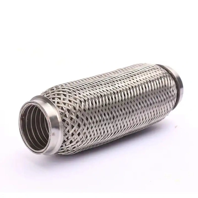 ID 2-1/2&quot; 65mm 2.5&prime; &prime; 304ss Stainless Steel Car Auto Muffler Engine Turbo Outer Braided Exhaust Pipe Automotive Parts