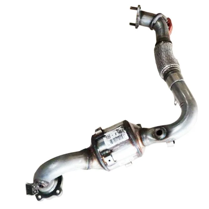 High Quality Direct Fit Car Exhaust System Second Part Catalytic Converter for Ford Fiesta 1.5