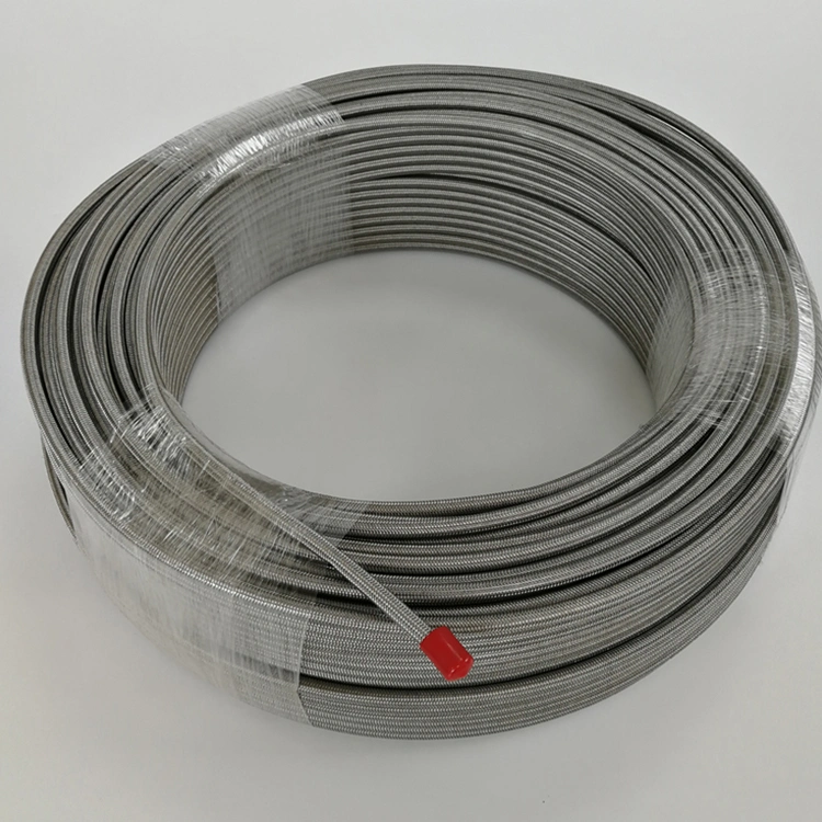 Sea 100 R14 PTFE Hose Lined Stainless Steel Hose High Pressure Hydraulic Oil Pipes Manufacture