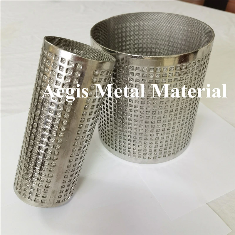 50mm Od Stainless Steel 304/316/316L Exhaust Perforated Tube/Pipe