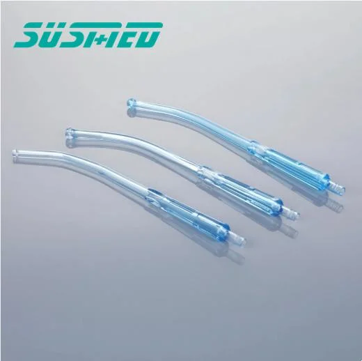 Disposable Yankauer Flexible Suction Joint Connecter Tube with Slip-Resistant Handle