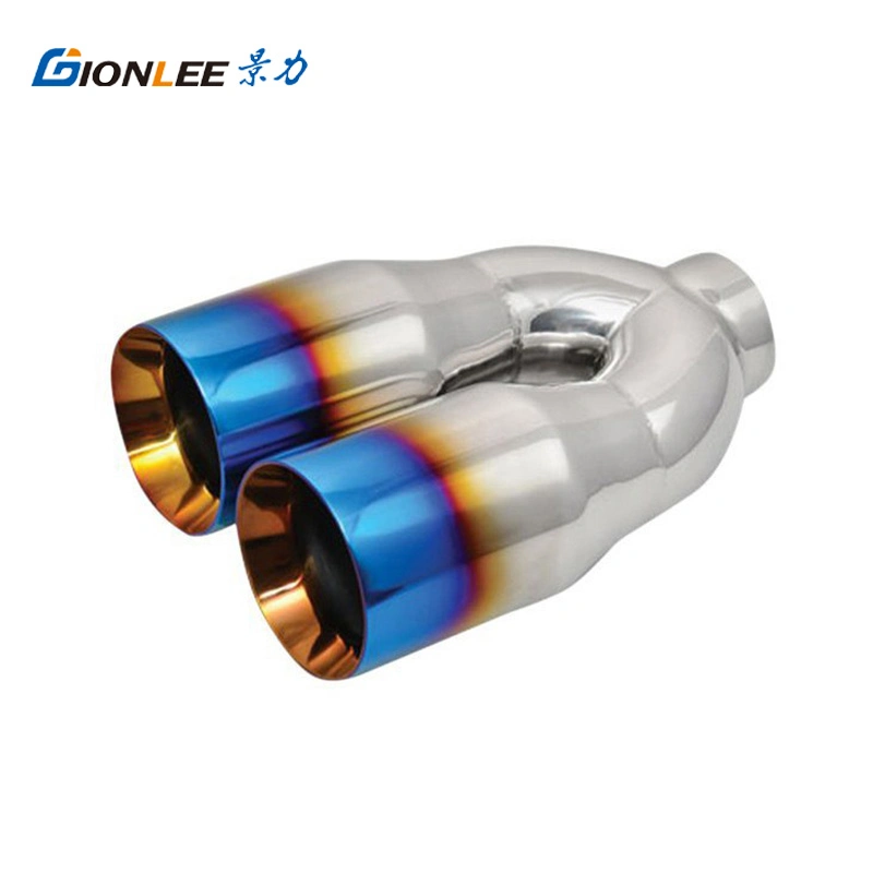 8009 Stainless Silencer Burn Tip Exhaust Muffler Pipe