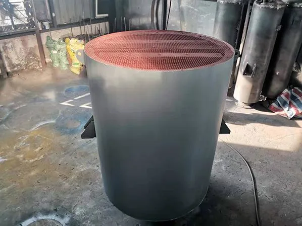 Galvanized Steel Round Duct Silencer Circular Silencer Pipe Spiro Type