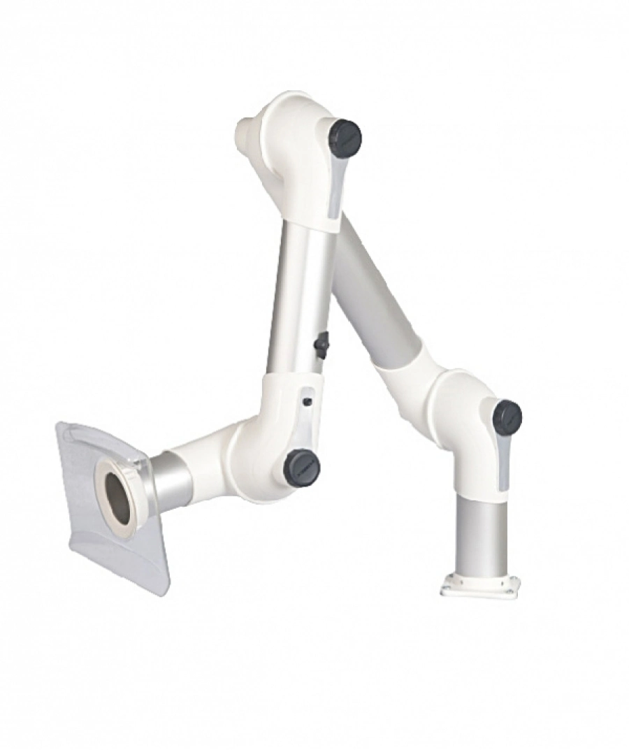 Ceiling Mounted Flexible Multi Joints Fume Extraction Arm Laboratory Fume Exhaust Lab Fitting Accessories