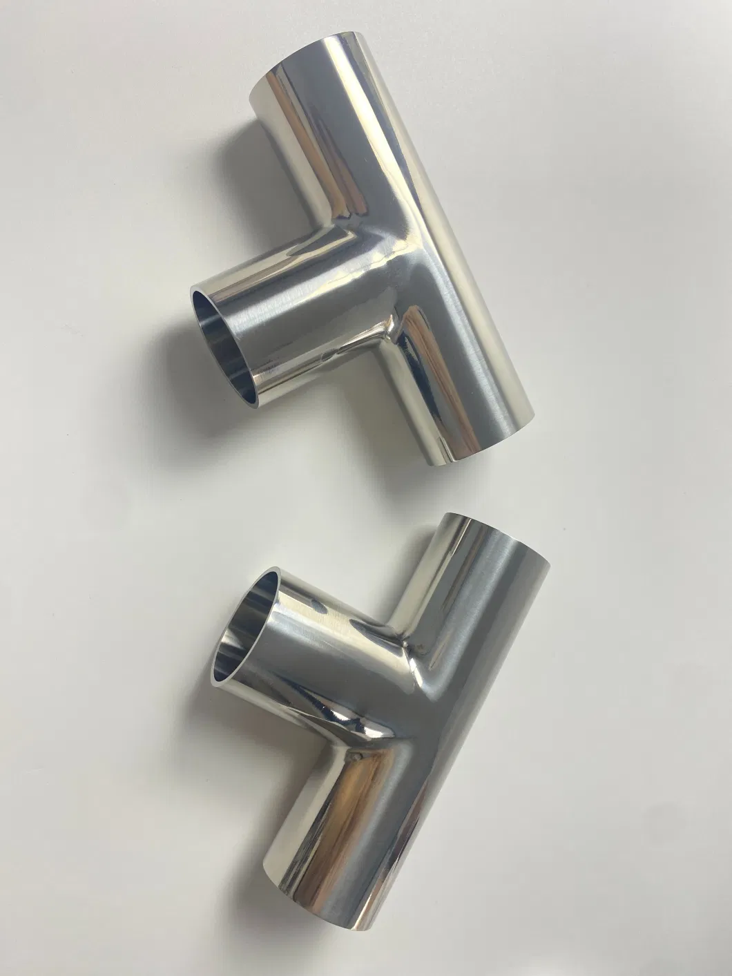 Affordable Sanitary Food Grade Pipe Fittings: 4-Inch Stainless Steel Unequal Tee with Reduced Size