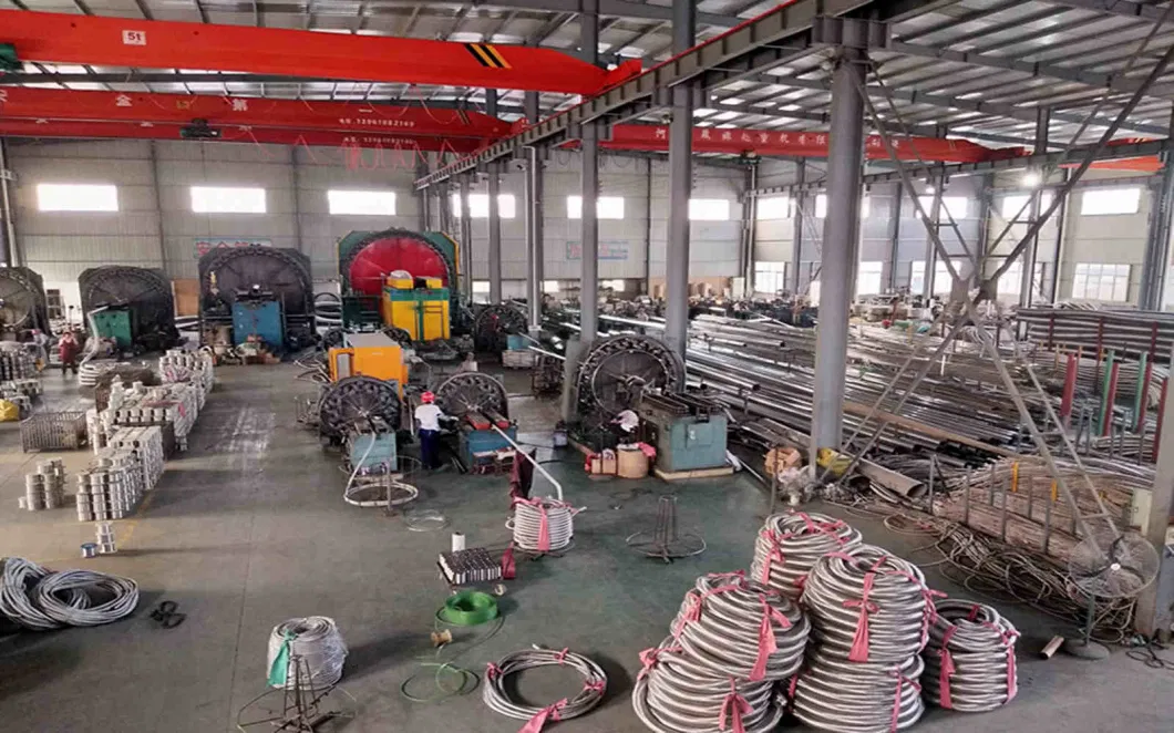 Comflex Factory OEM Exhaust System Car Stainless Steel Metal Exhaust Braided Flexible Corrugated Pipe/ Exhaust Bellows/ Flex Hose