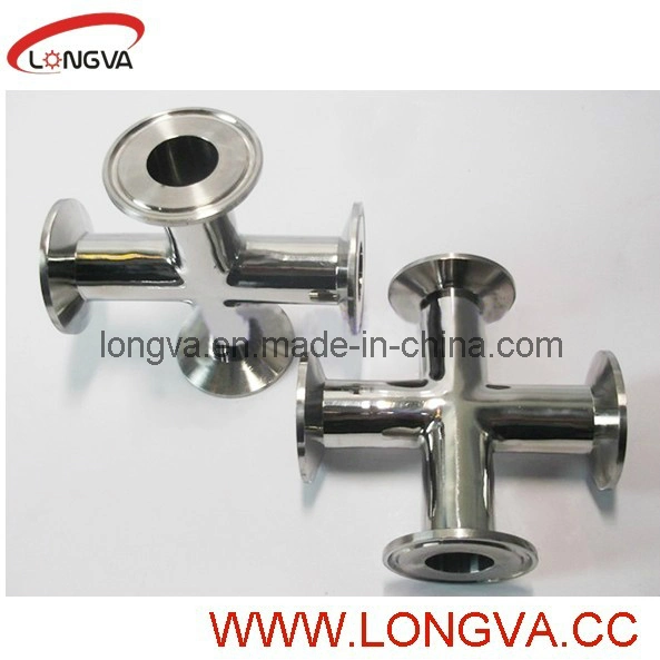 Food Grade Stainless Steel Cross Pipe Fitting