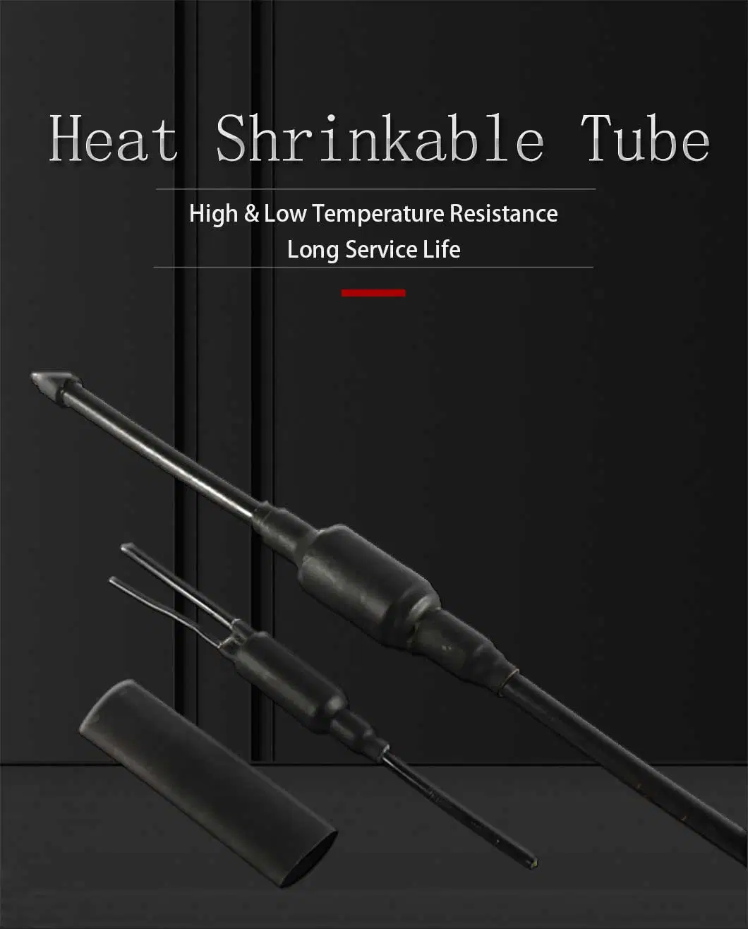 Universal Standard Flexible Single Wall Heat Shrinkable Insulating Tubes