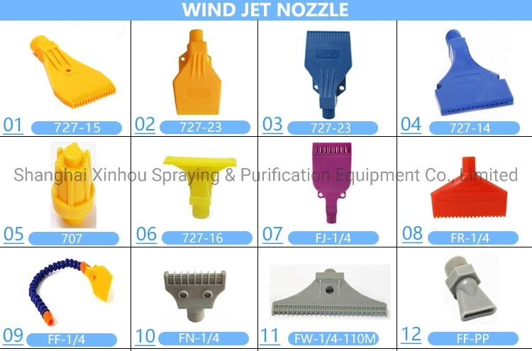 Xinhou Adjustable Flexible Air Tube Stainless Steel Aluminum Alloy Plastic Wind Jet Spray Nozzle