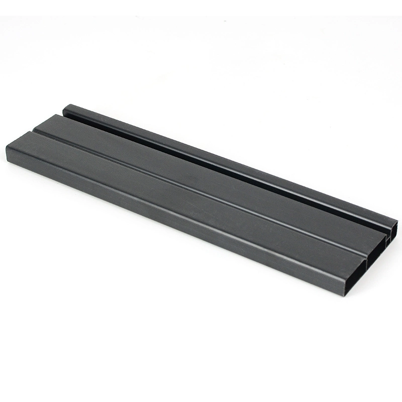 Hard PVC Channel Rigid Plastic Profile Extrusion Square Tube