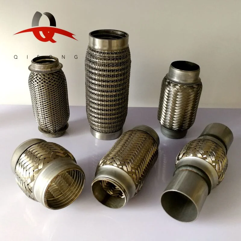 [Qisong] Automotive Exhaust Flexible Exhaust Corrugated Pipe