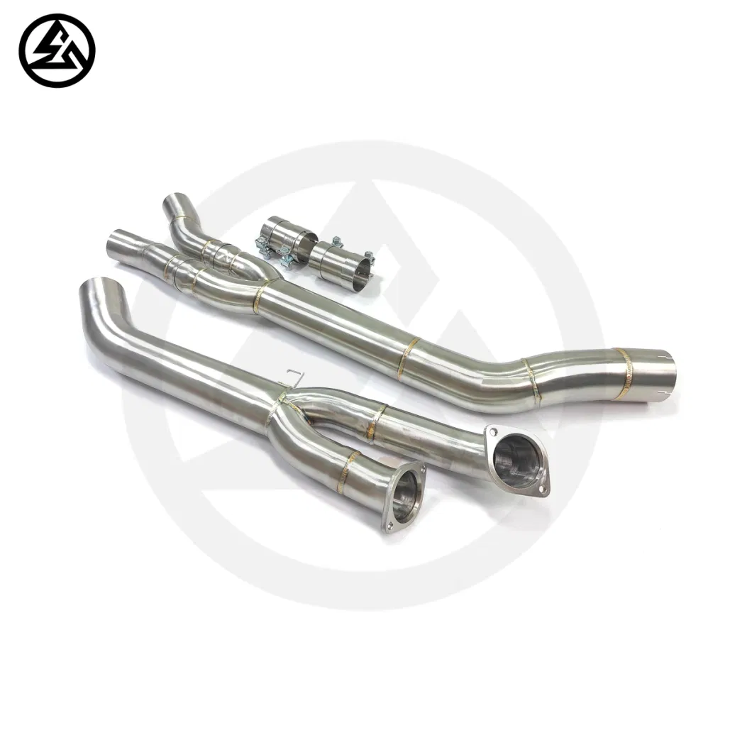 Csz 3.5&prime;&prime; Exhaust Midpipe for BMW M3 G80/M4 G82 S58 3.0t Single Pipe