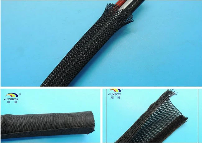 Flexible Semi-Rigidwrappable Split Braided Tube