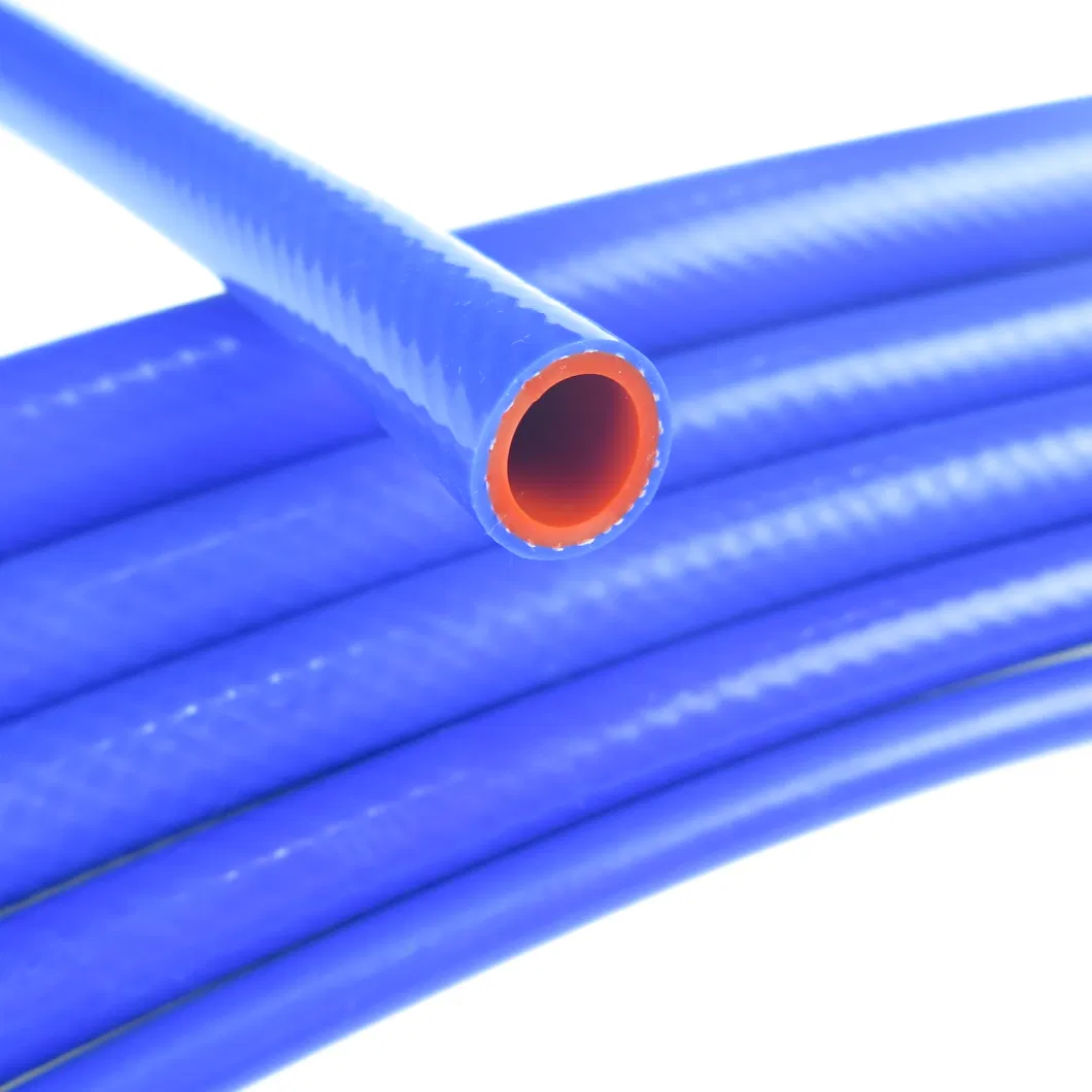 SAE J20 R1 Extruded Silicone Hose Flexible Braided Extrude Water Heater Pipe Cooling System Radiator Tube