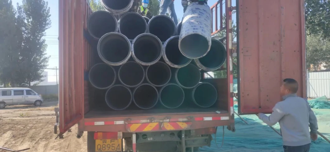 PVC-U Silencer Pipe PVC Pipe Single Wall Double Wall Hollow Pipe Manufacturers