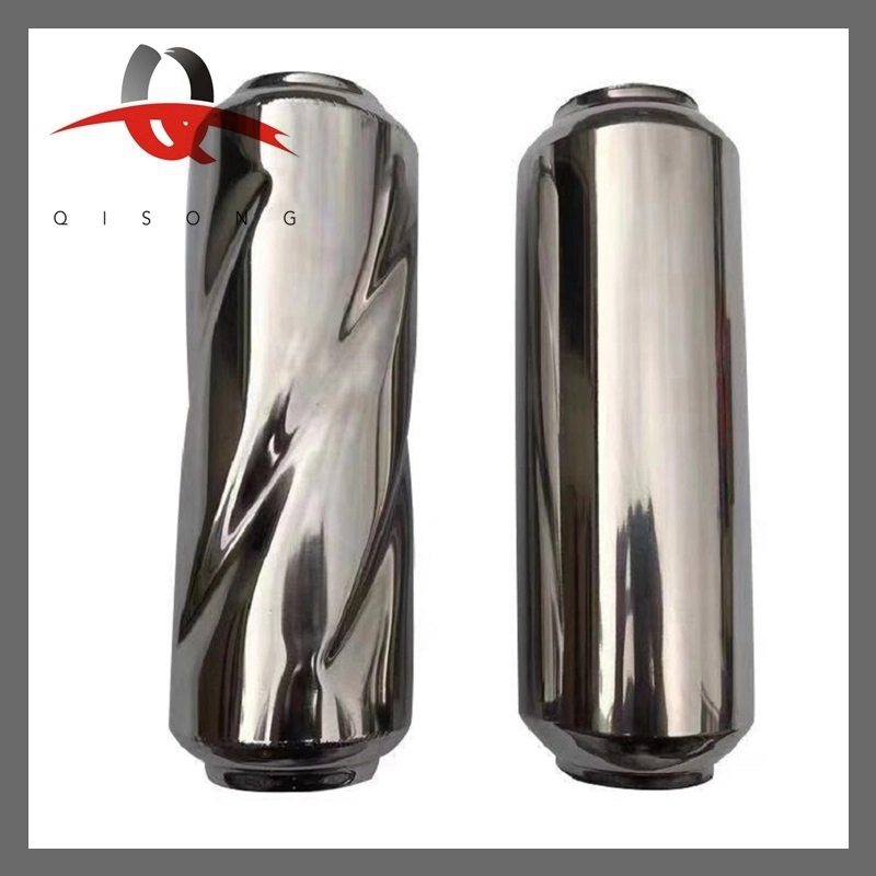 [Qisong] Middle Exhaust Muffler Tornado Dissipative Silencer Pipe Stainless 2&quot; (51mm)