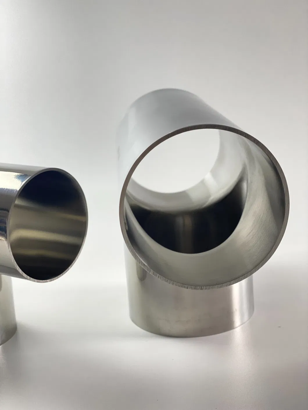 Affordable Sanitary Food Grade Pipe Fittings: 4-Inch Stainless Steel Unequal Tee with Reduced Size