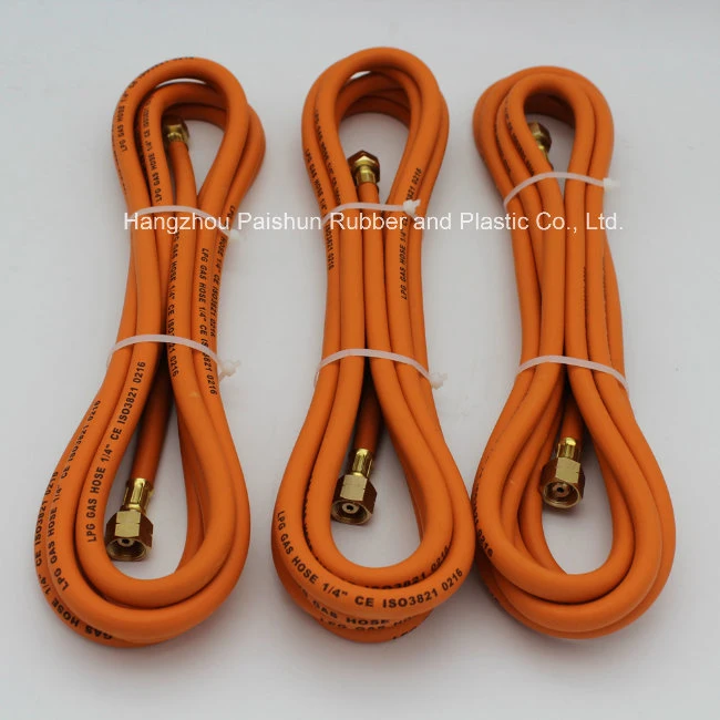 5/16 Inch (8mm) High Quality Orange Flexible Rubber Gas Tube