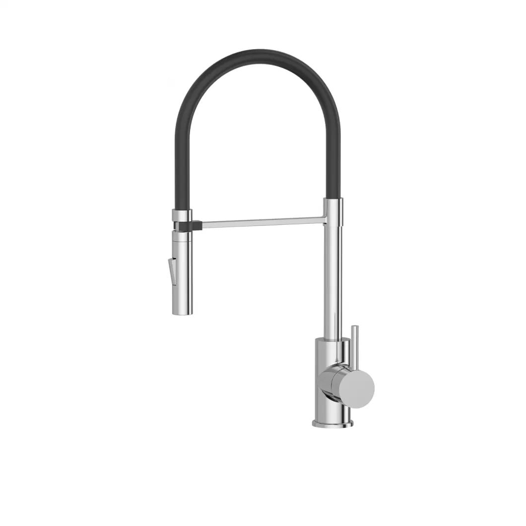 ODM Brass Single Hole Stainless Steel Shower Mixer Accessories Flexible Tube Kitchen Faucet