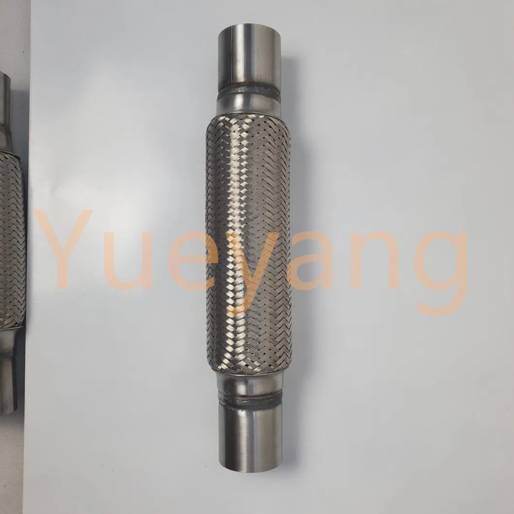 High Quality Automobile Customize 201 304stainless Steel Exhaust System Universal Flexible Bellow Pipe