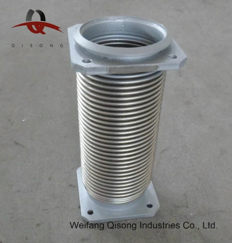 [Qisong] Universal Stainless Steel Exhaust Flexible Pipes with Outer Fish Mesh