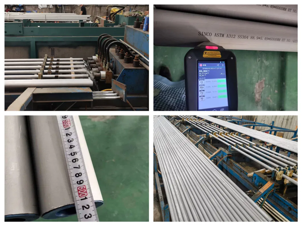 TP304L Seamless Stainless Steel Sanitary Pipe Food Grade Pipe