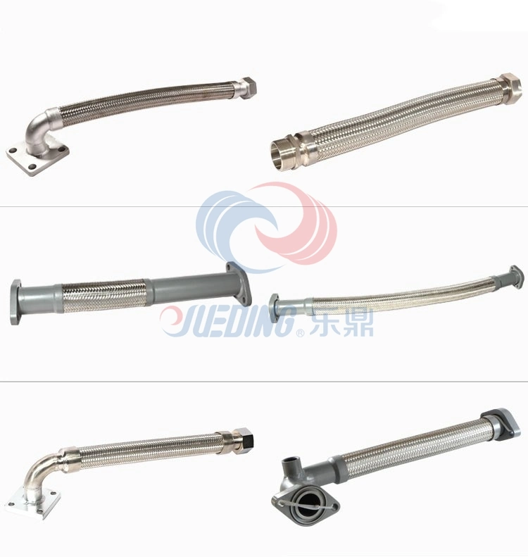 High Pressure Flanged Metal Braided Hose SS304/Stainless Steel/Welded Flexible Pipe/Hose/Tube