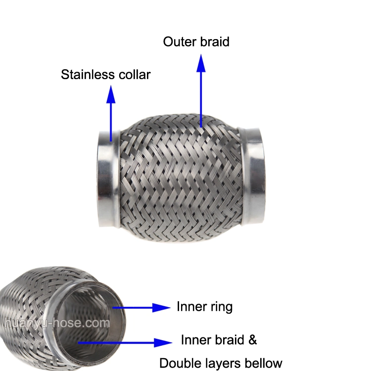 Automobile Exhaust Flexible Pipe with Flange