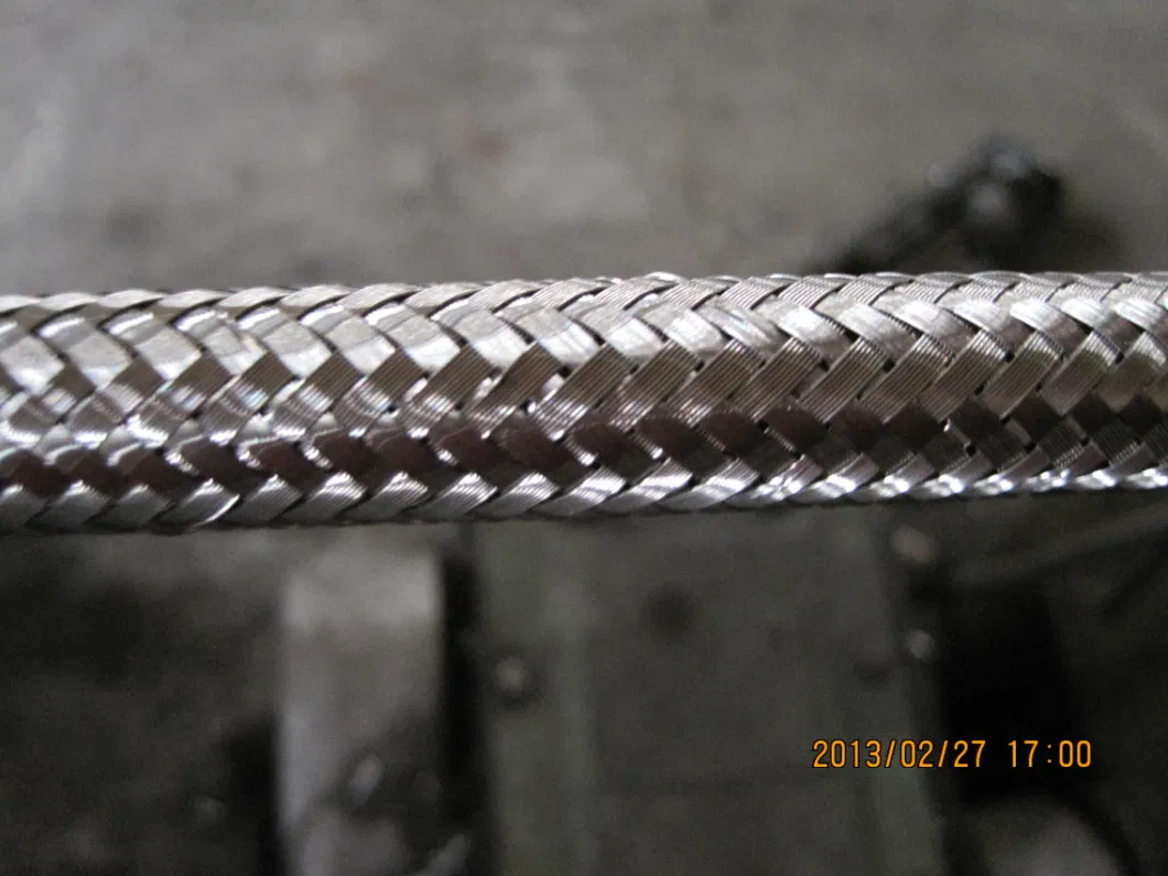 Small Volume 304 Stainless Steel Braided Metal Flexible Tube Hose