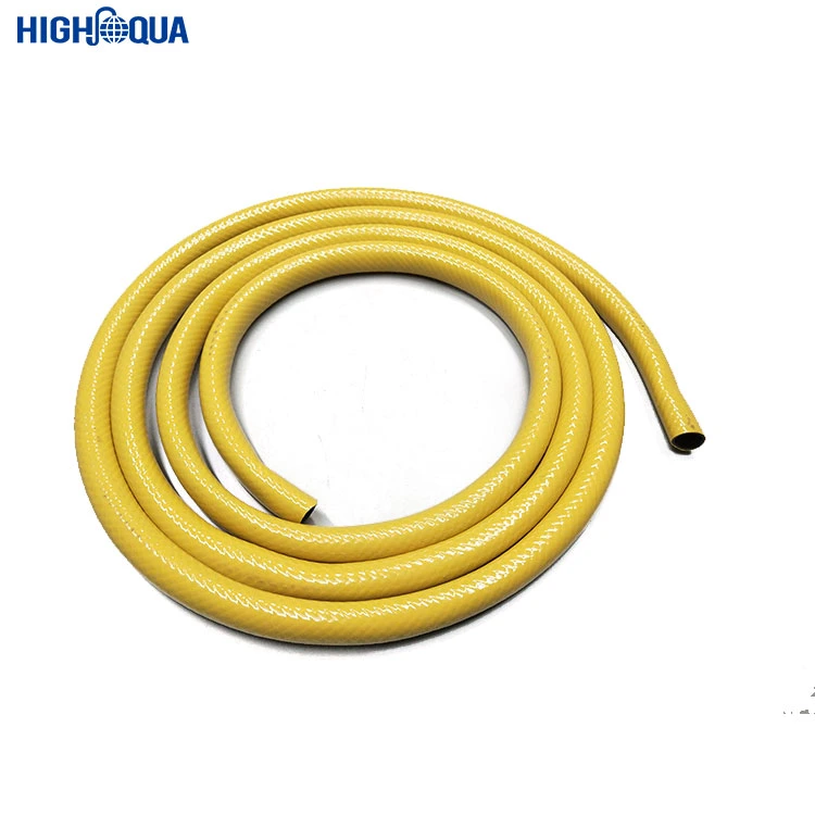 Non Kink Flexible Fiber Braided Reinforced PVC Garden Water Tube