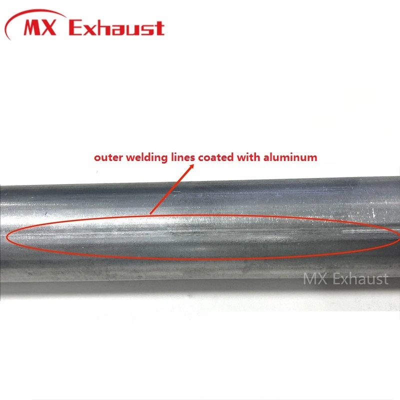 Tubo De Escape De Acero Aluminizado ASTM A463/JIS G3314/En10346 SA1d Con Revestimiento De Silicio De Aluminio As60/60 G PARA Tubo Silenciador De Escape