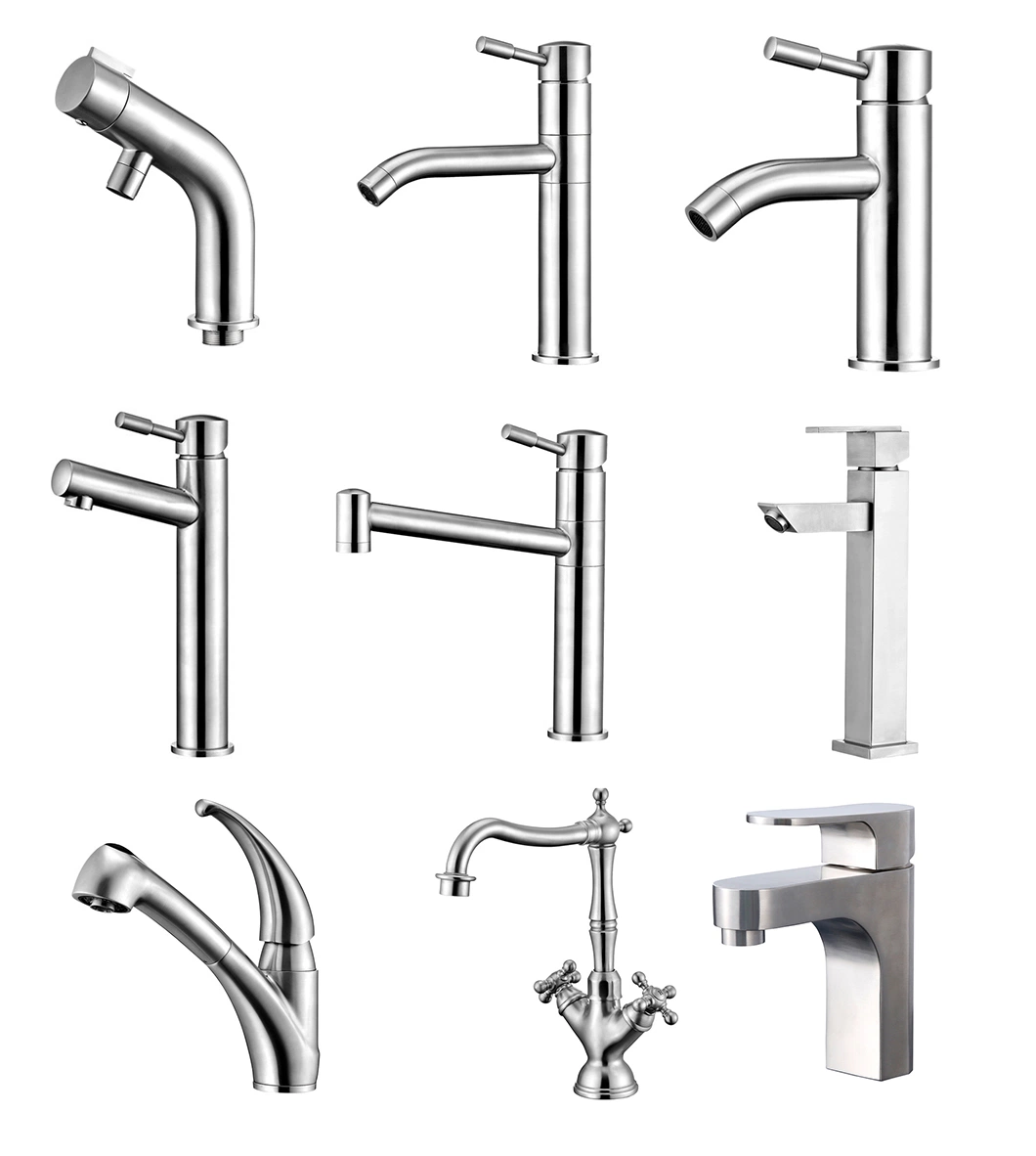 Flexible Tube 304 Stainless Steel Single Kitchen Faucet