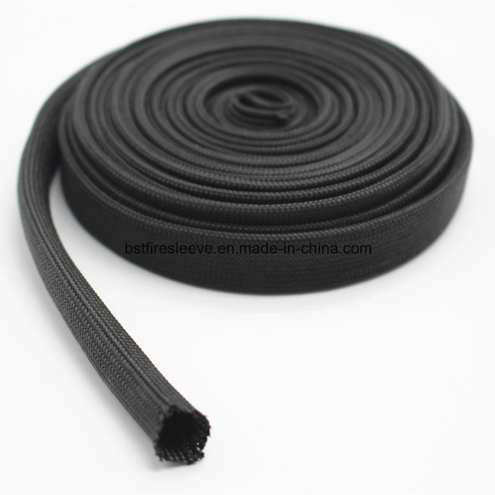 Black Fiberglass Exhaust Gas Recirculation Tube Protector Egr Pipe Insulation Heat Protection Sleeve